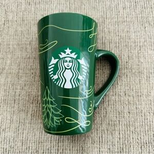 Starbucks Green Holiday Mug